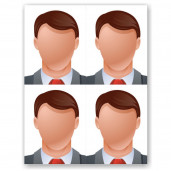 Загран паспорт 3,5Х4,5-2 шт.