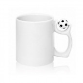 Кружка с ручкой футбольный мяч